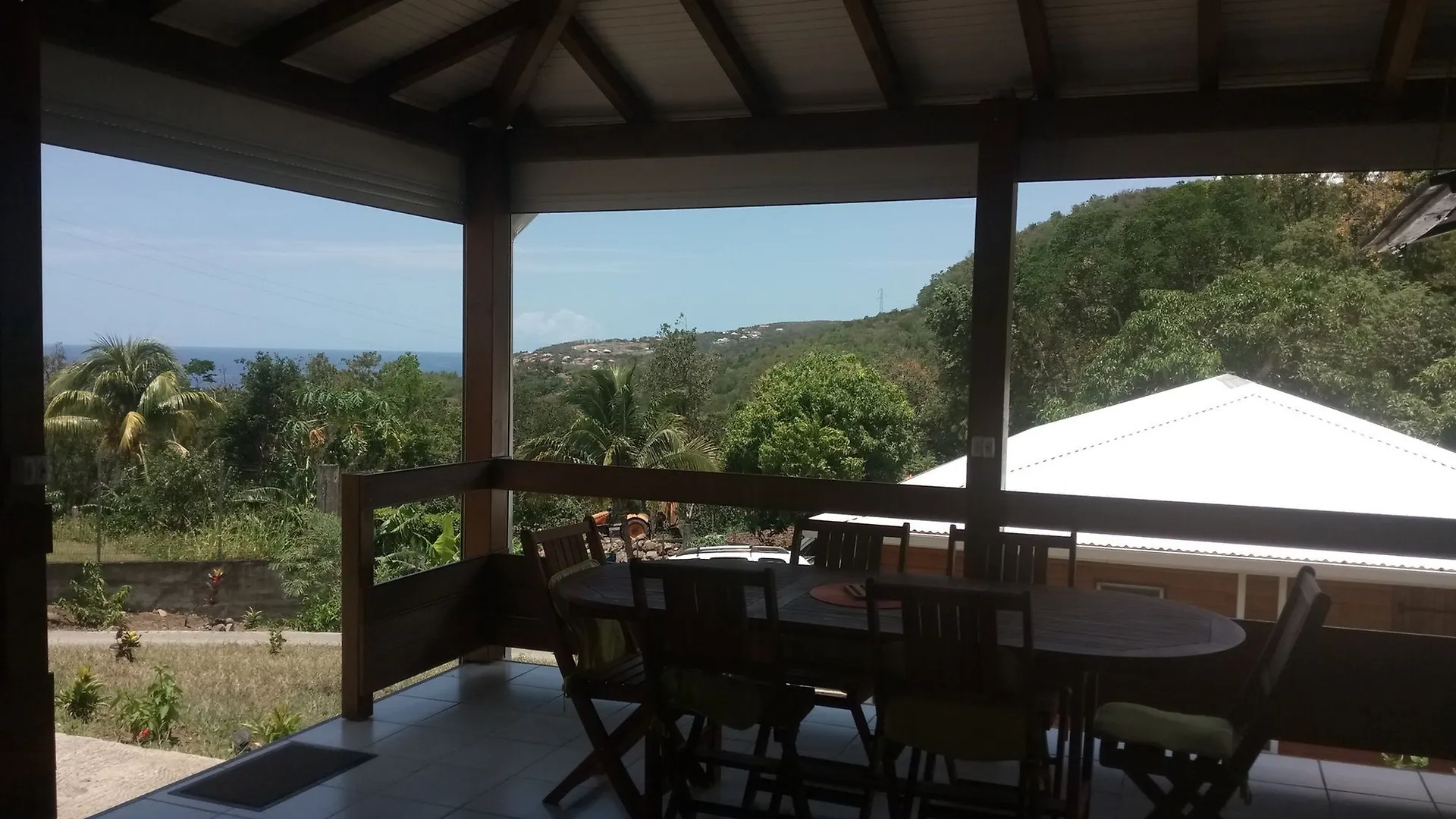 Bungalow With 2 Rooms In Bouillante, With Wonderful Sea View, Enclosed Guadeloupe